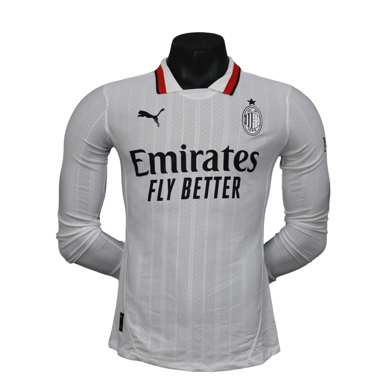 Milan Away - 24/25 Manica Lunga Player Version