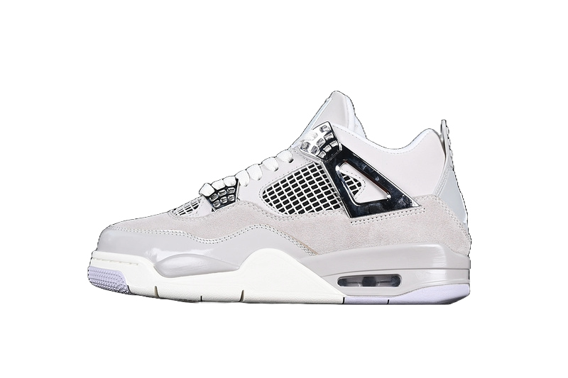 AIR JORDAN 4 RETRO FROZEN MOMENTS WHITE/GREY/SILVER