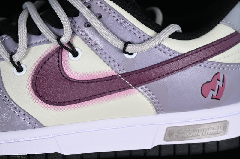 DUNK LOW PINK/PURPLE/RED/WHITE