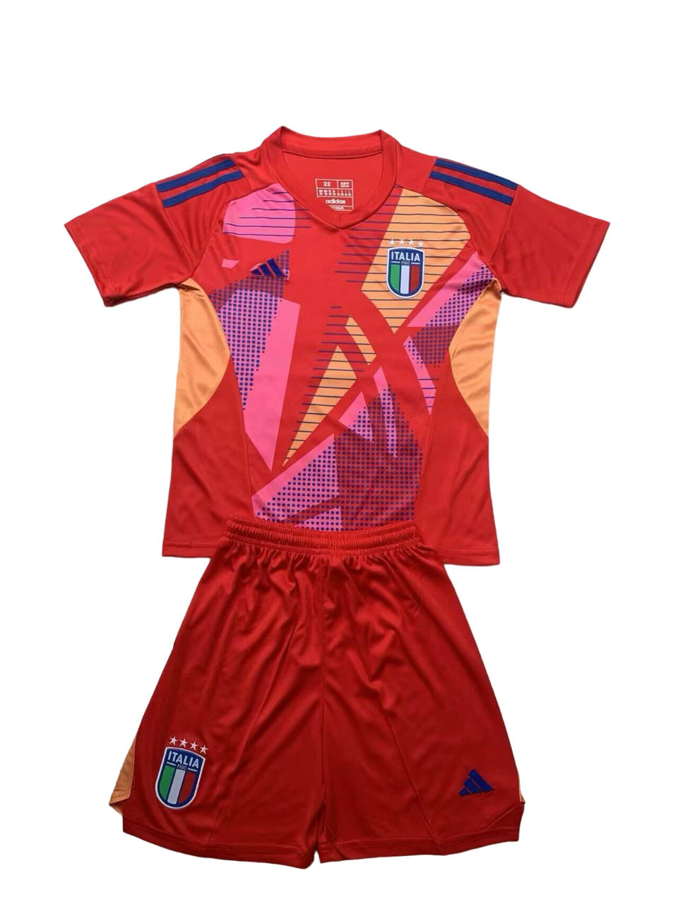 Kit Bambino Italia Portiere 2024 La Bottega Del Calcio