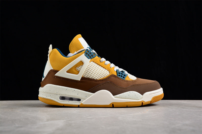 AIR JORDAN 4 RETRO GS CACAO WOW/GEODE TEAL/ALE BROWN/TWINE/SAIL