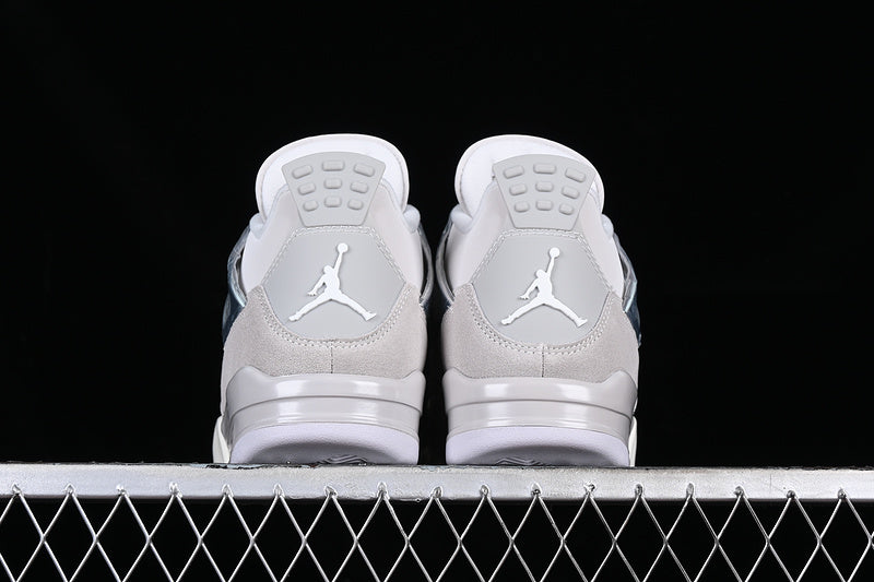 AIR JORDAN 4 RETRO FROZEN MOMENTS WHITE/GREY/SILVER