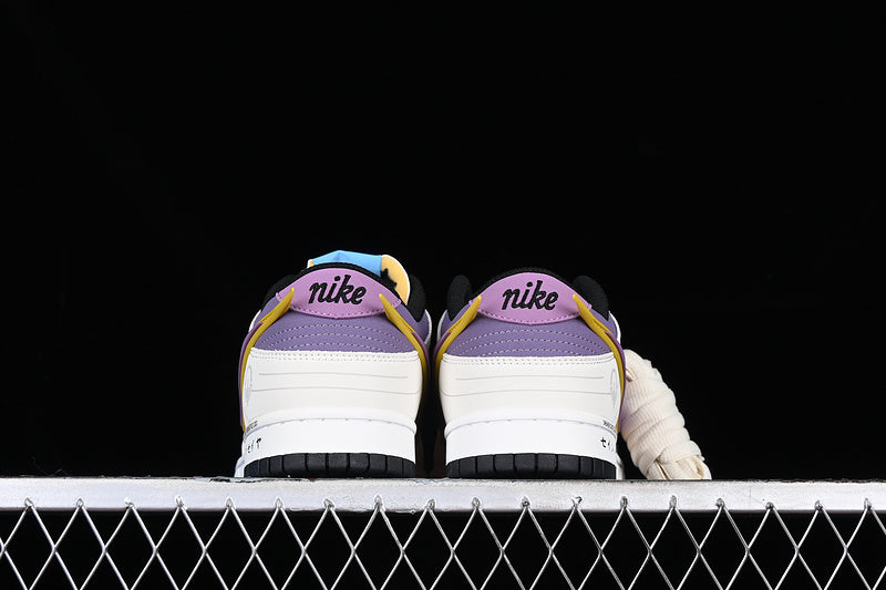 SB DUNK LOW PURPLE/WHITE/PINK