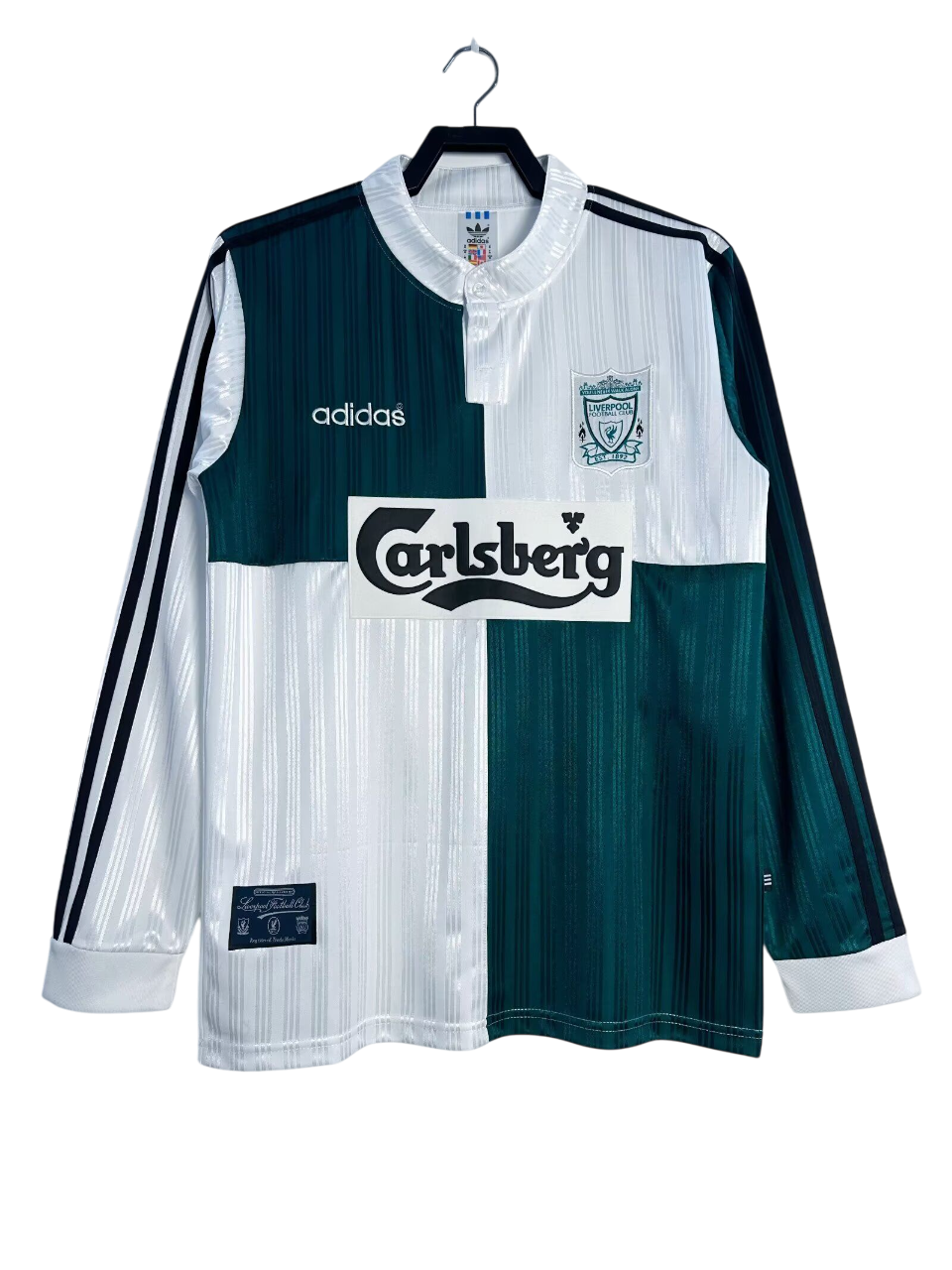 Liverpool Away - 95/96 Manica Lunga Vintage