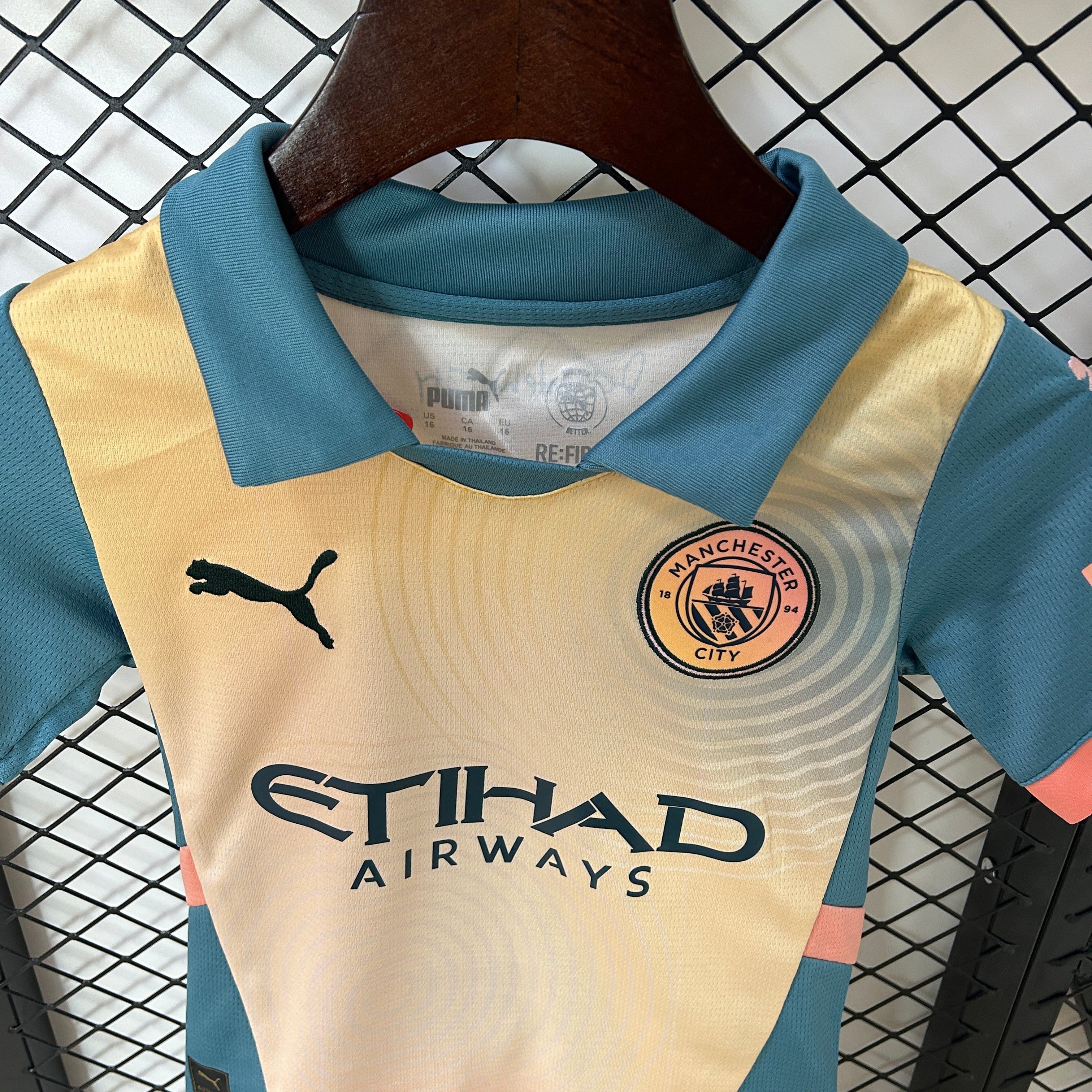 Kids Kit - Manchester City Third 23/24