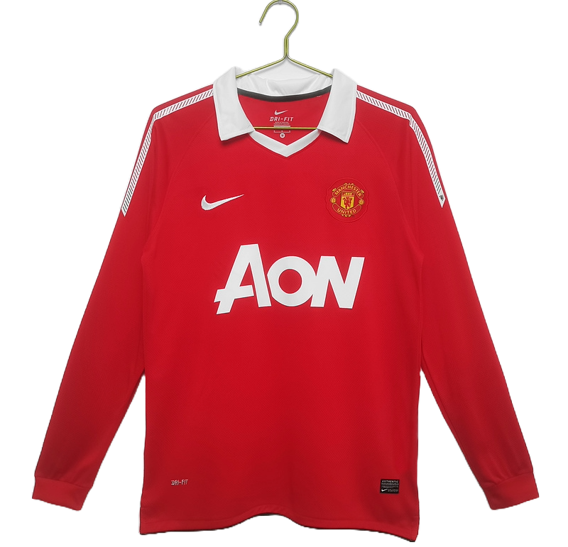 Manchester United - 10/11 Manica Lunga Vintage