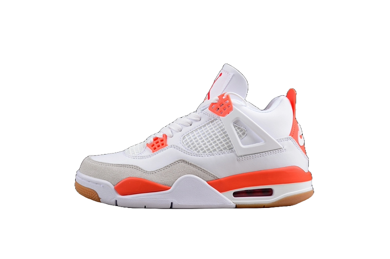 SB AIR JORDAN 4 PINE GREEN WHITE/ORANGE