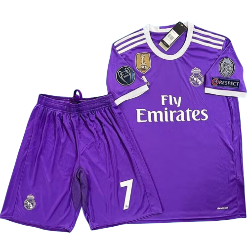 Real Madrid - 17/18 Vintage Finale Cardiff - FULL PATCHED