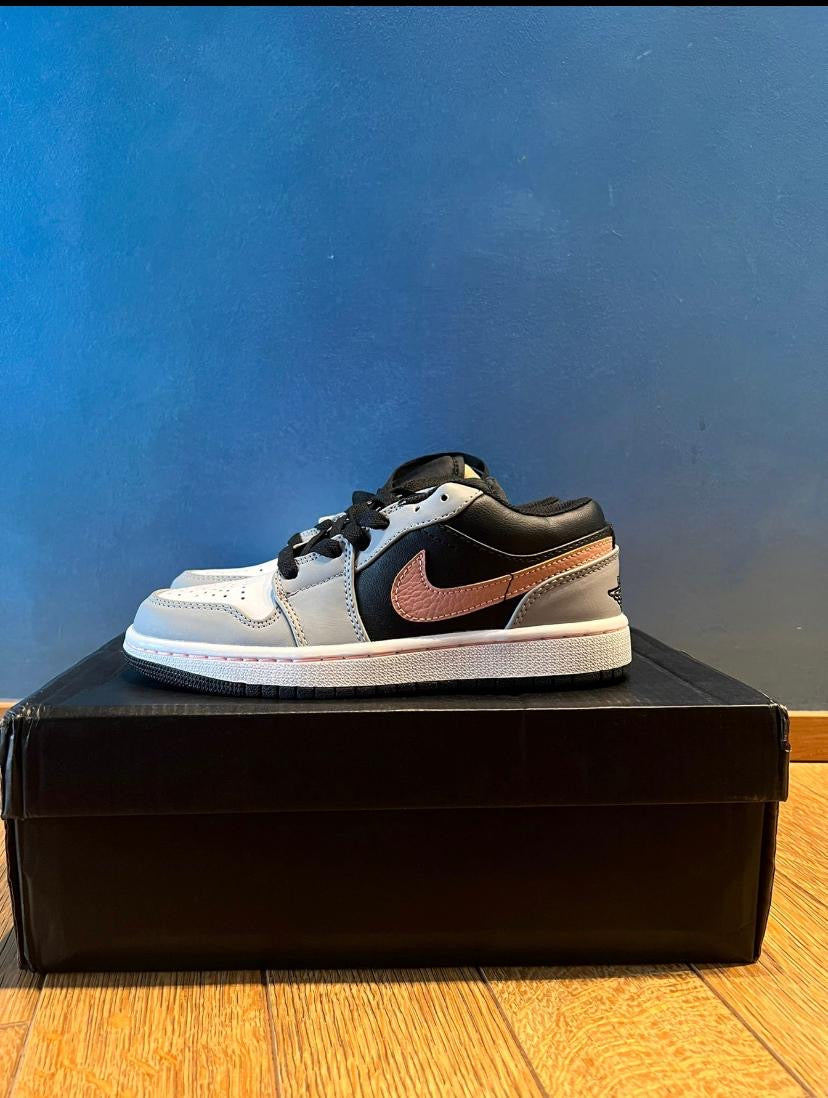 AIR JORDAN 1 LOW Black Grey Pink 36