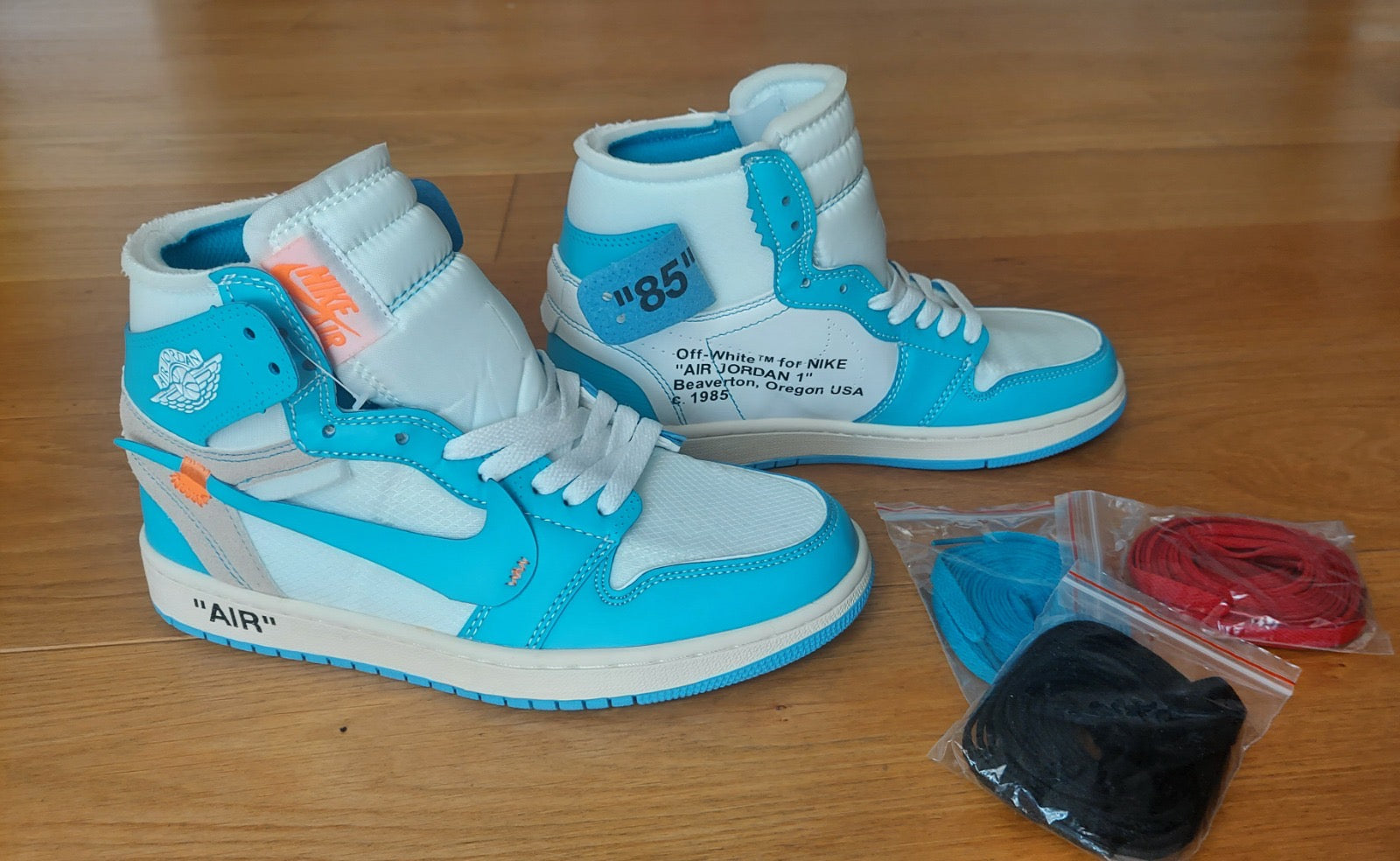 Air Jordan 1 Retro High "Off-White - UNC" sneakers 40 PC