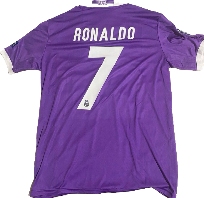 Real Madrid - 17/18 Vintage Finale Cardiff - FULL PATCHED