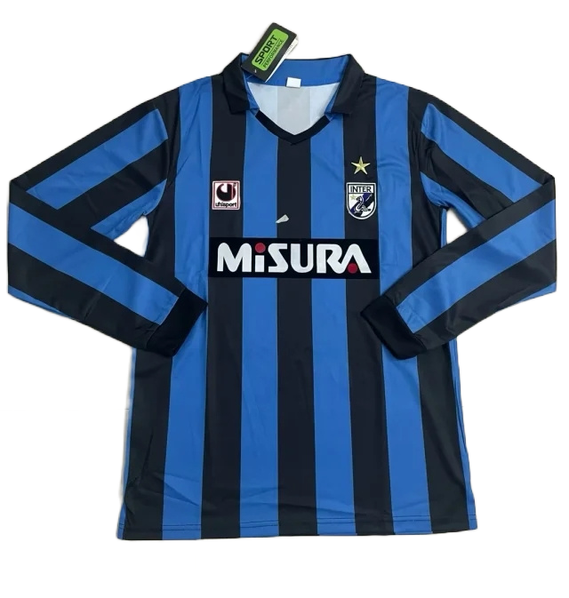 Inter - 88/90 Manica Lunga Vintage