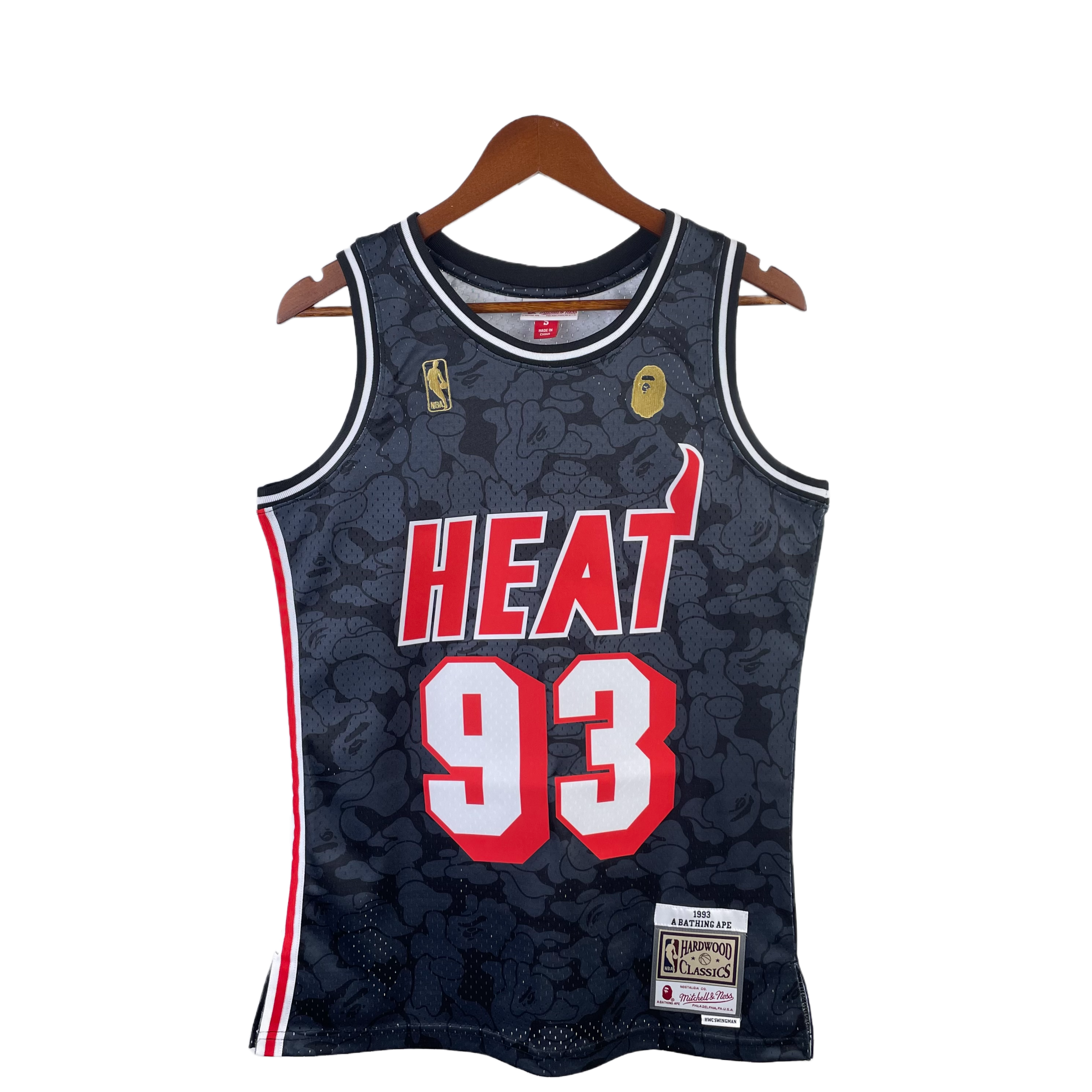 BAPE × M&amp;N Heat Jersey