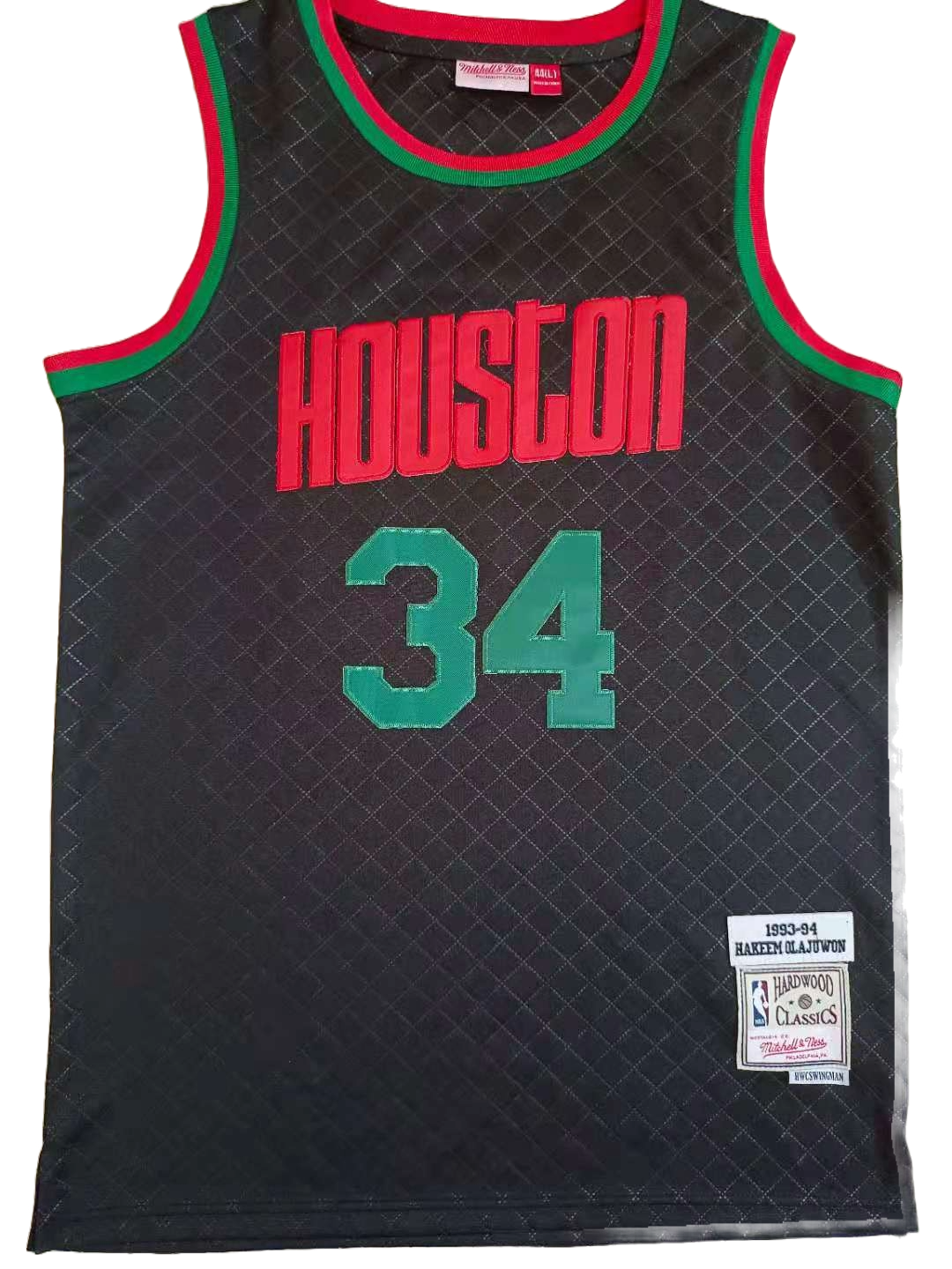 Hakeem Olajuwon Houston Rockets Retro