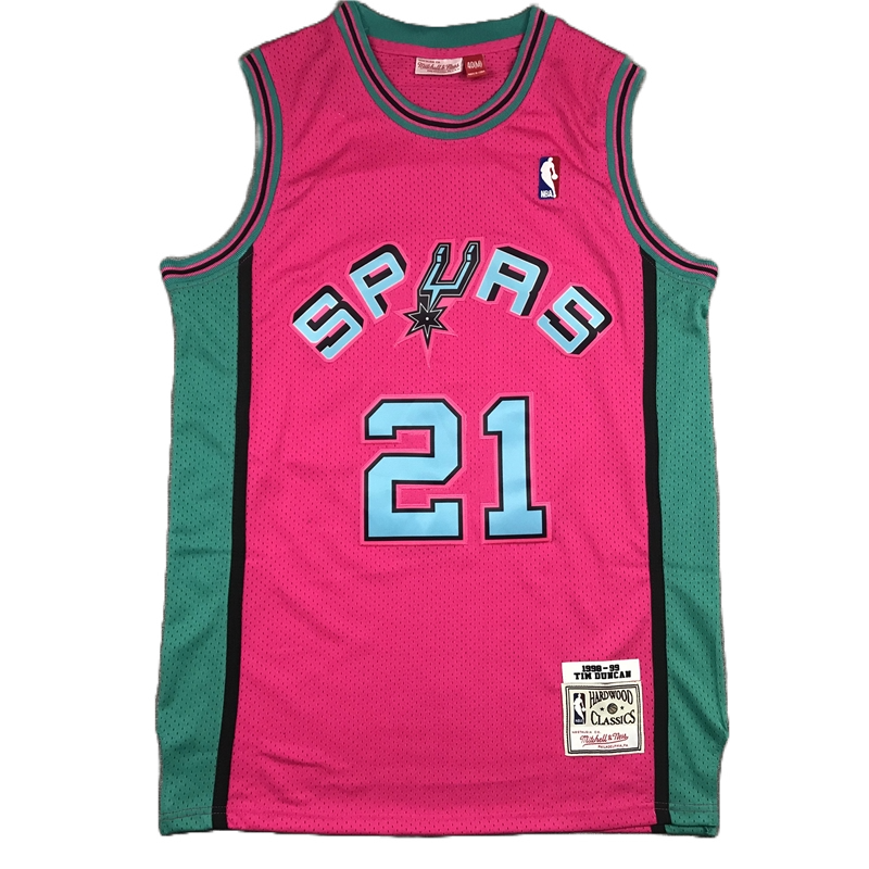 Tim Duncan San Antonio Spurs Retro