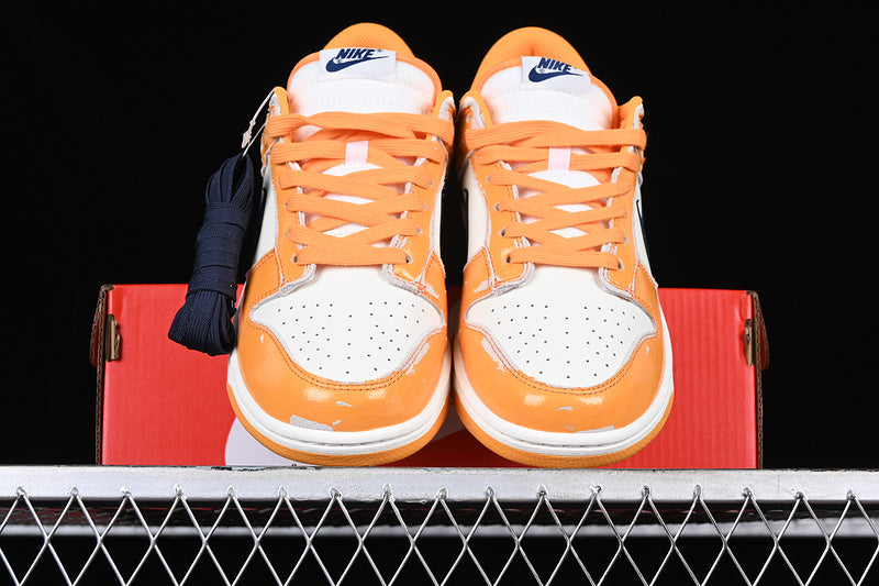 DUNK LOW WEAR AND TEAR LASER ORANGE/MIDNIGHT NAVY/WHITE