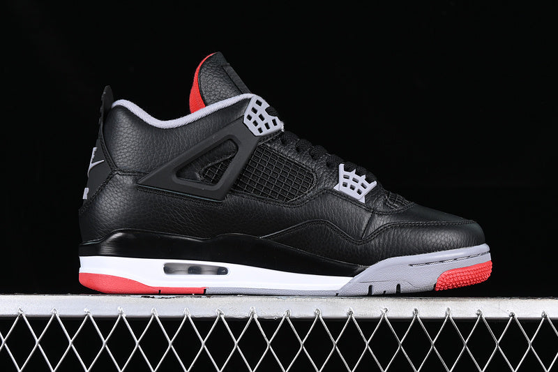 AIR JORDAN 4 RETRO BRED REIMAGINED WHITE/BLACK/GREY/RED