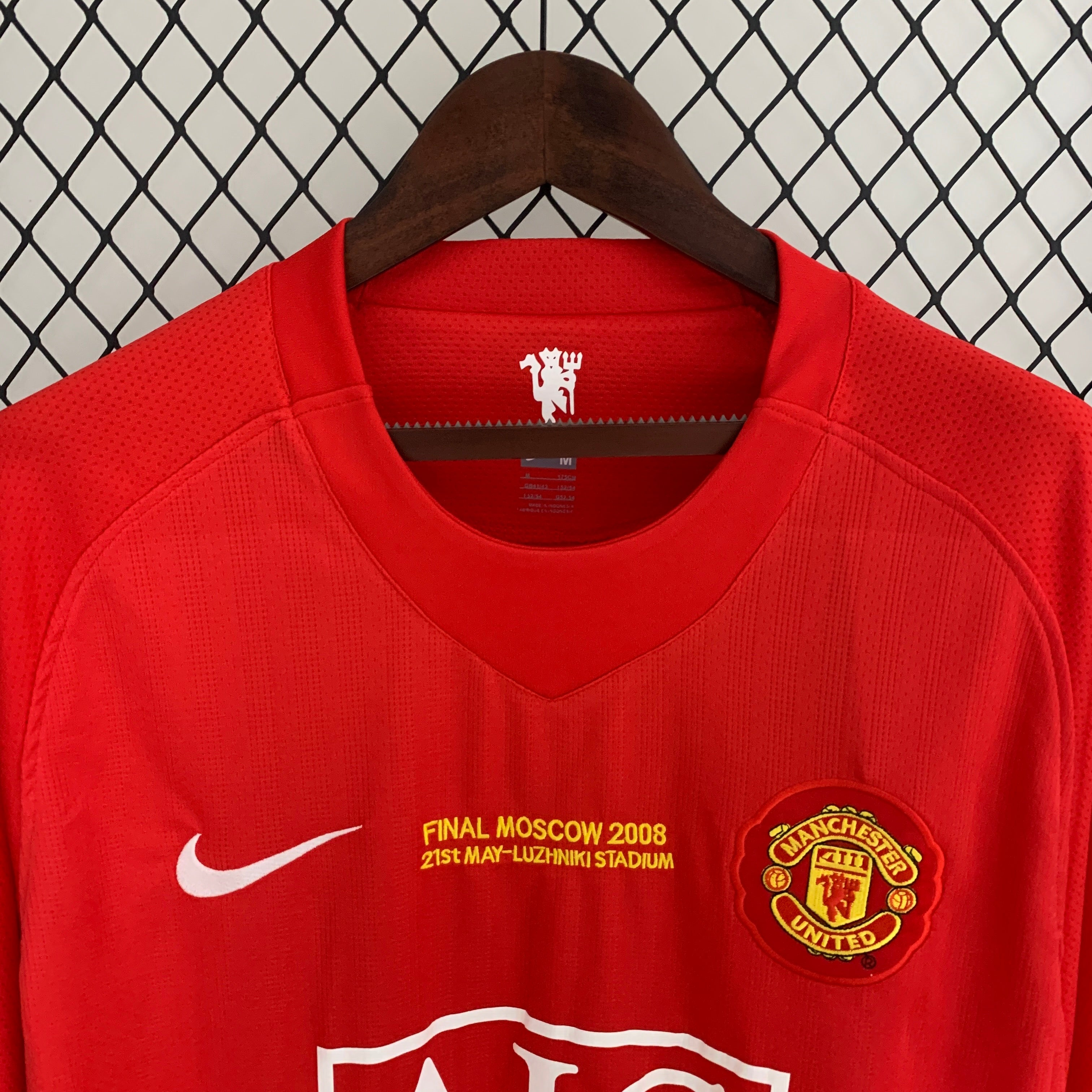 Manchester United - 07/08 Vintage Long Sleeve