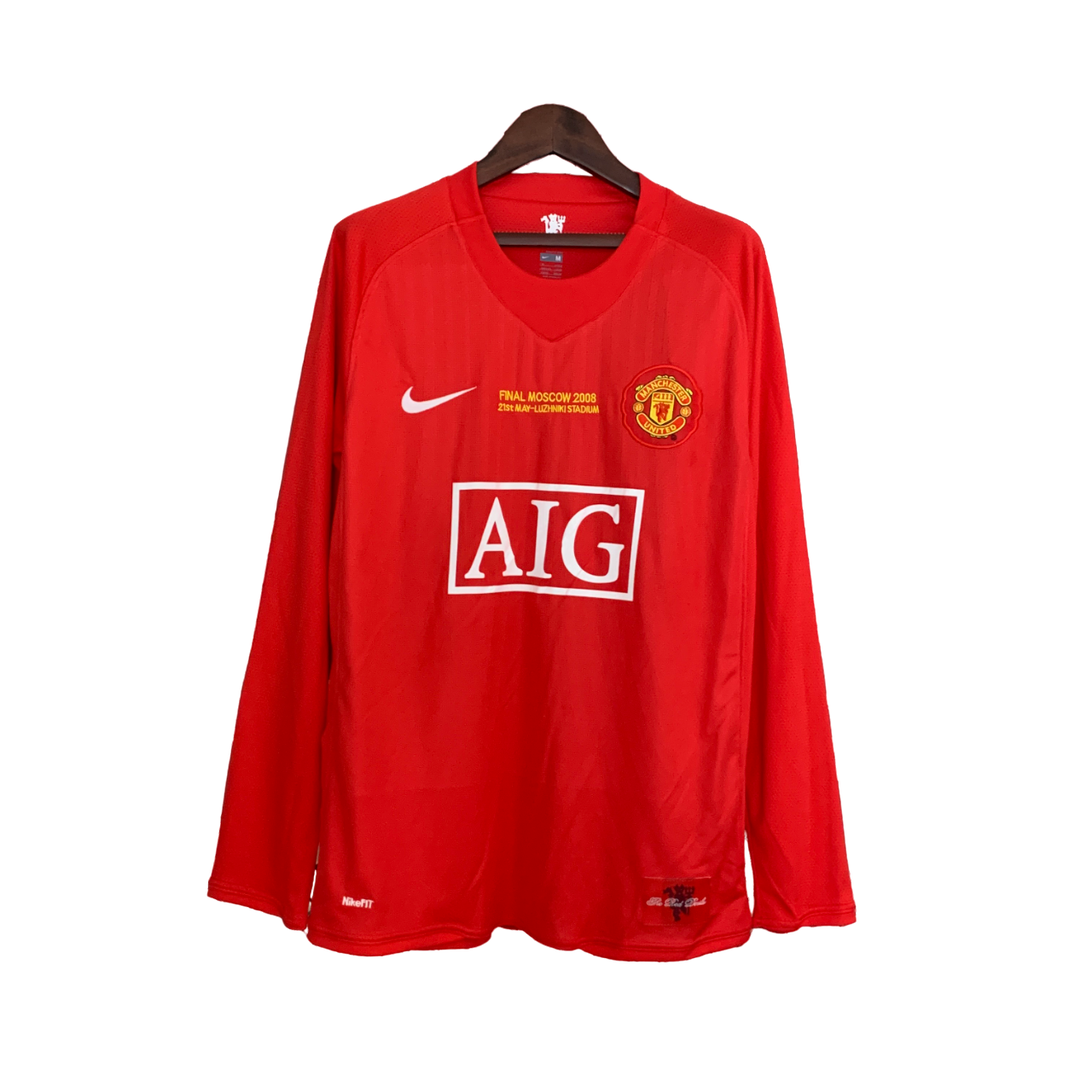 Manchester United 07 08 Vintage Long Sleeve La Bottega Del Calcio