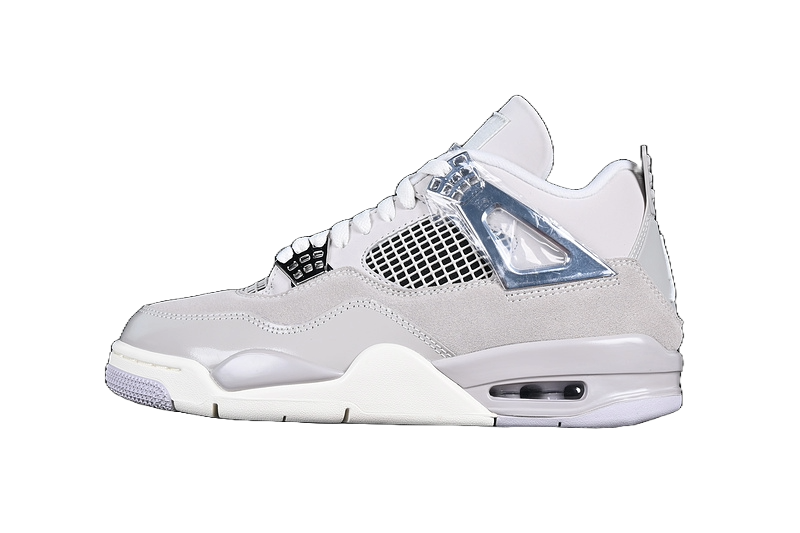 AIR JORDAN 4 RETRO FROZEN MOMENTS WHITE/GREY/SILVER