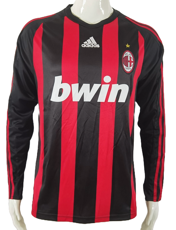 Milan - 08/09 Manica Lunga Player Version Vintage