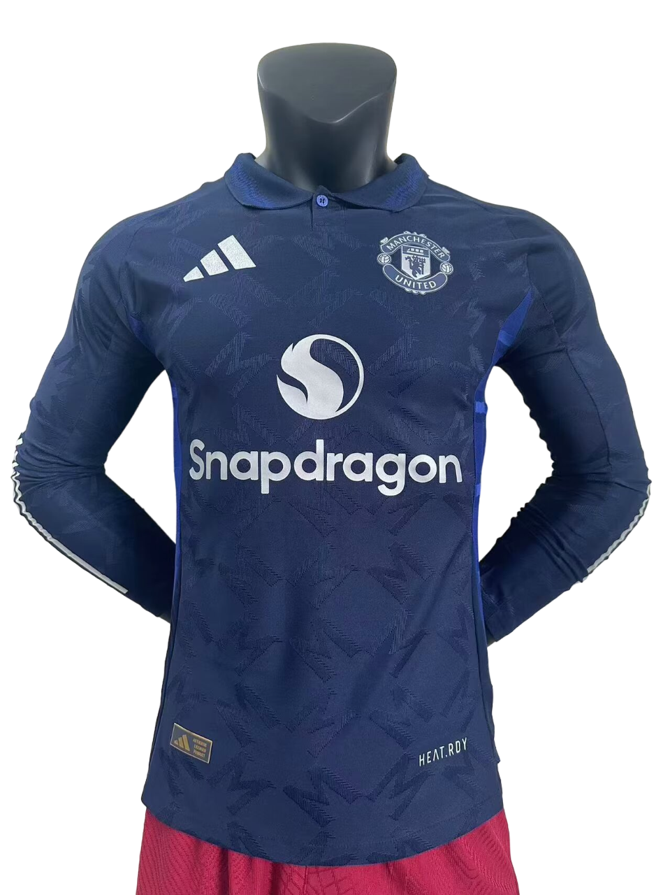 Manchester United Away - 24/25 Manica Lunga Player Version