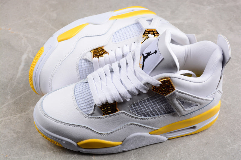 AIR JORDAN 4 WMNS VIVIDSULFUR WHITE/YELLOW