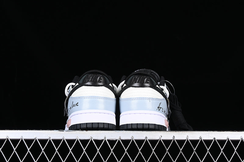 DUNK LOW WHITE/BLACK BLUE