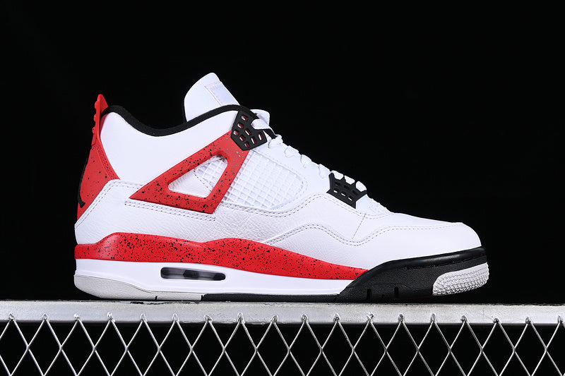 AIR JORDAN 4 RED CEMENT WHITE/RED/BLACK