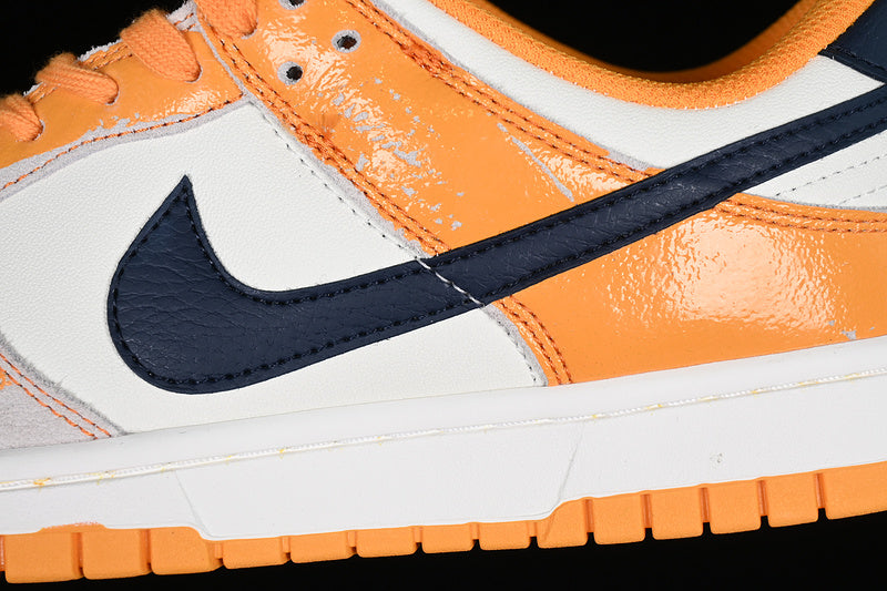 DUNK LOW WEAR AND TEAR LASER ORANGE/MIDNIGHT NAVY/WHITE