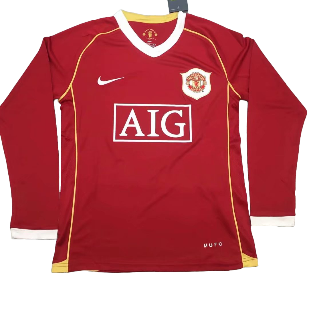 Manchester United - 06/07 Manica Lunga Vintage