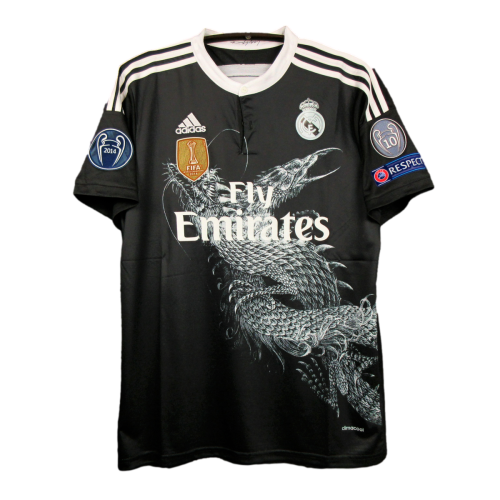 Real Madrid 14-15 " Black Dragon " Retrò