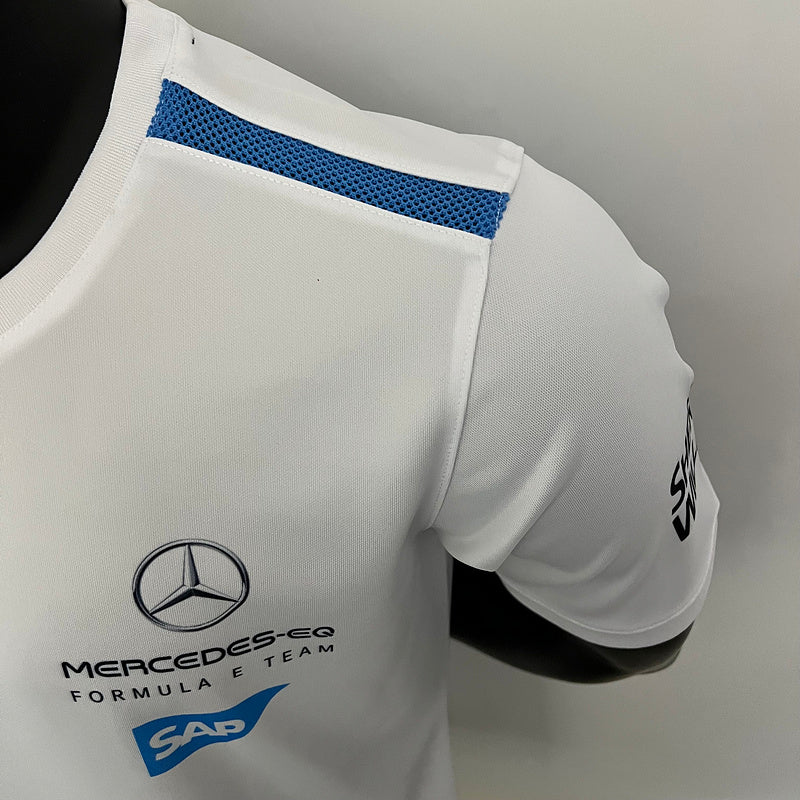 Mercedes Benz 2023 F1 white T-shirt