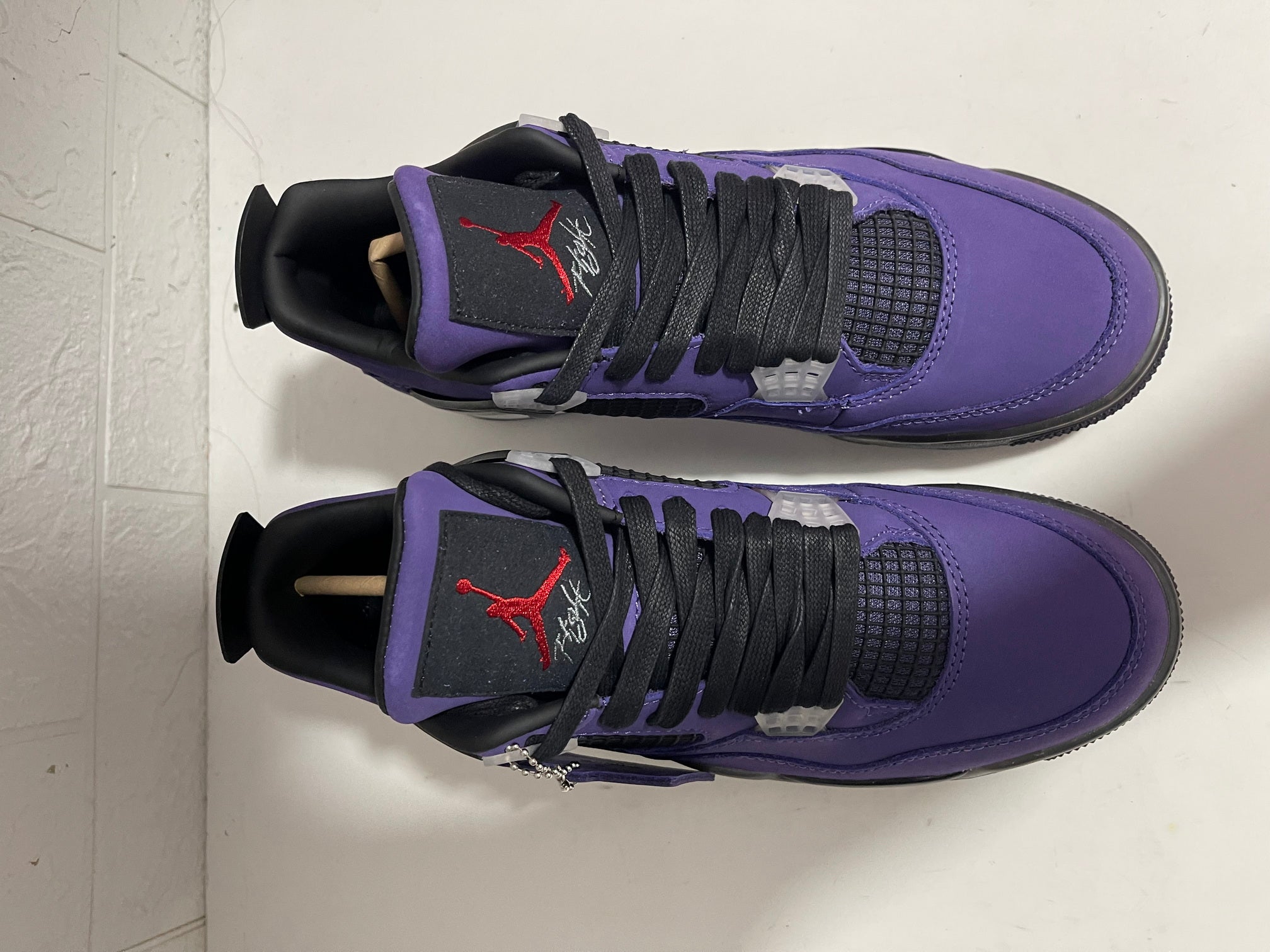 PK Air Jordan 4 Travis Scott x Purple Suede