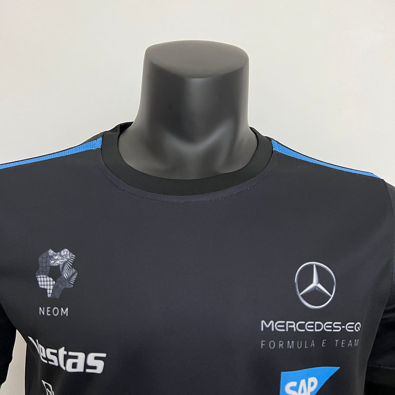Mercedes Benz 2023 F1 black T-shirt