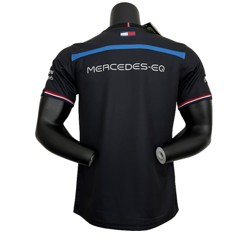 Mercedes Benz 2023 F1 black T-shirt