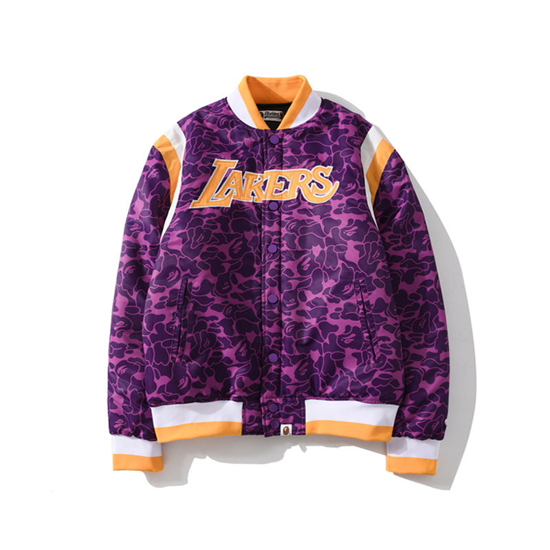Giacca Bape X Lakers NBA Special Edition
