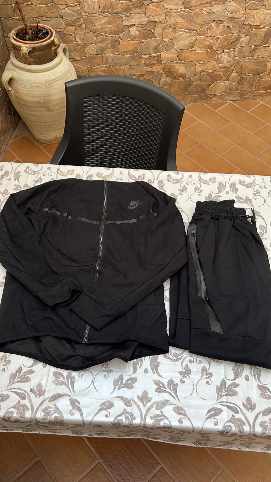 Tuta Nike tech nera - size S