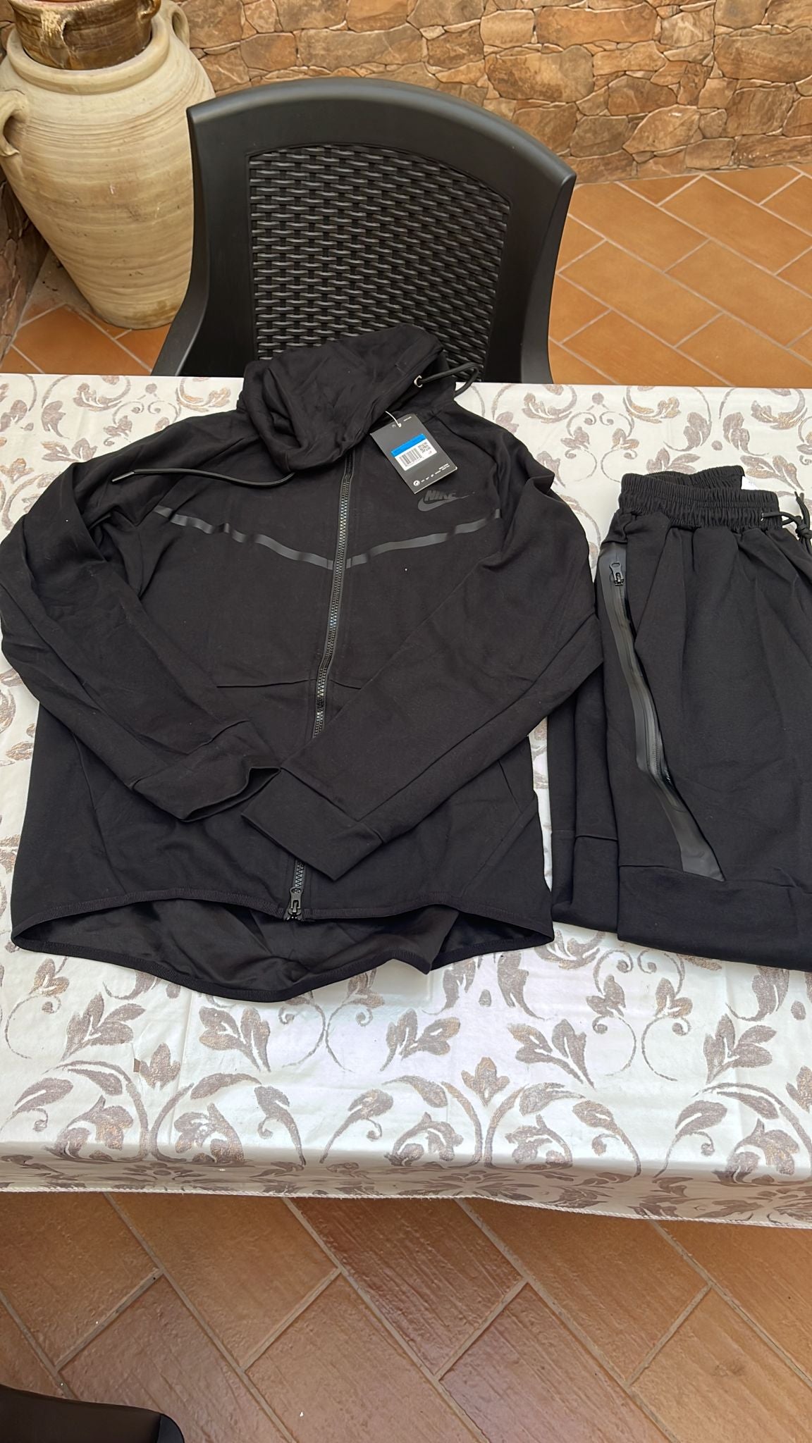 Tuta Nike tech nera - size S