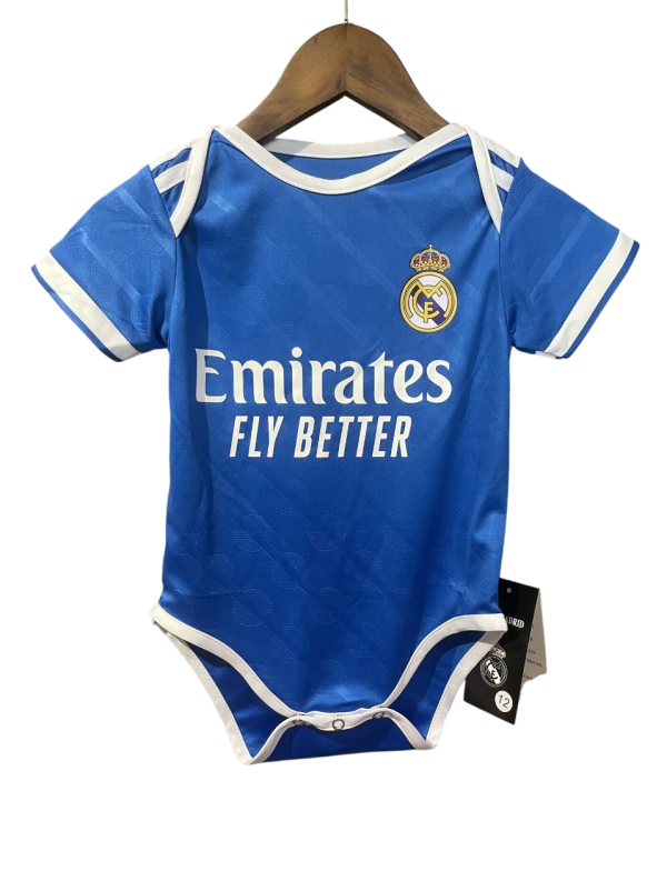 Real Bedy Real Madrid Terza – 25/26 Body Bimbo – La Bottega Del Calcio Dal 2018 ...